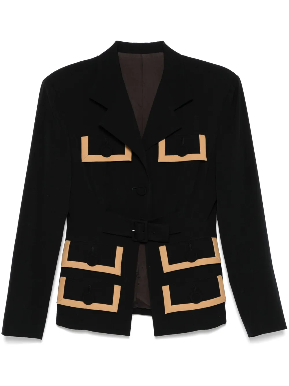 1999 belted blazer