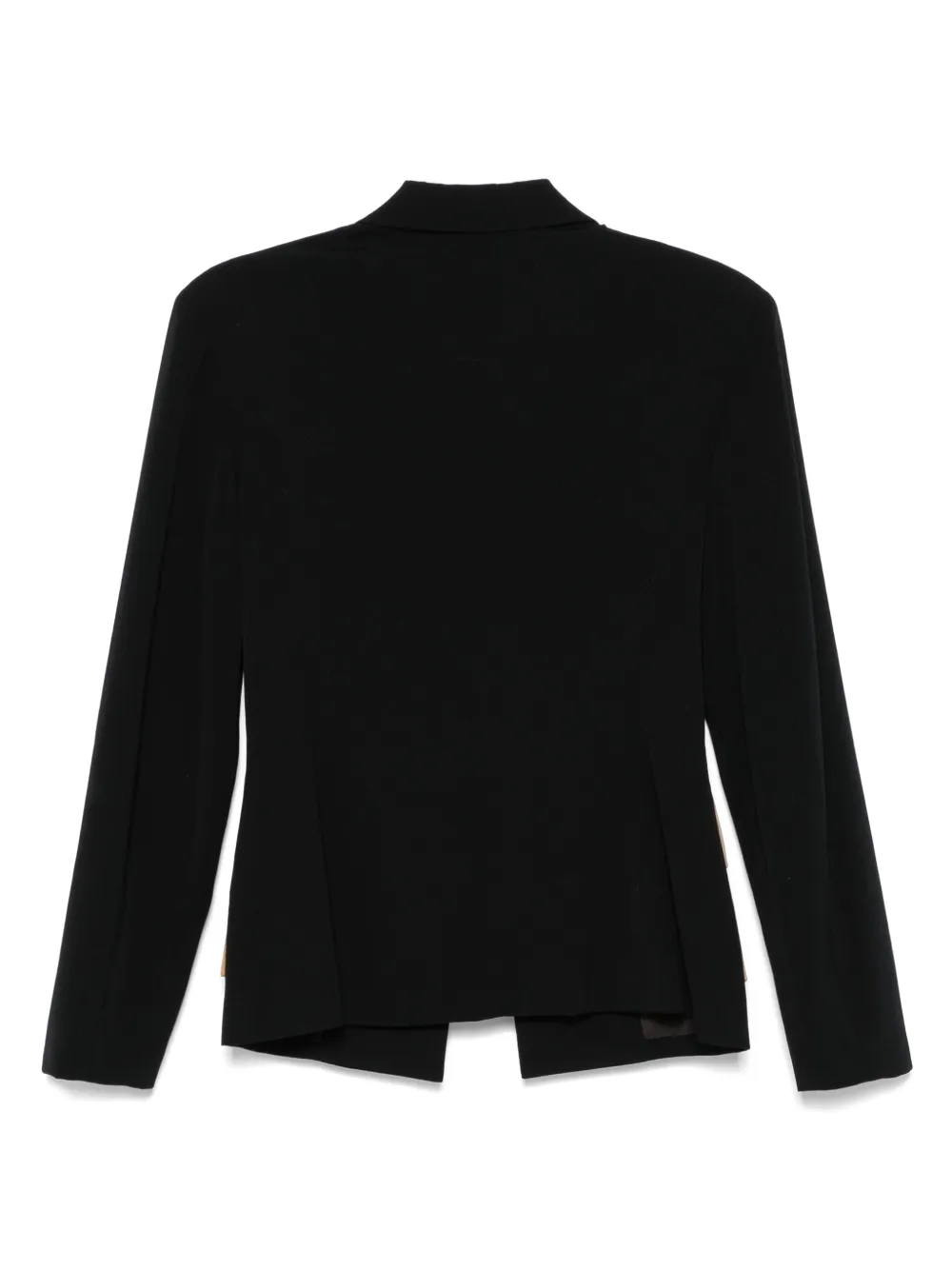 Yohji Yamamoto Pre-Owned 1999 blazer met ceintuur - Zwart