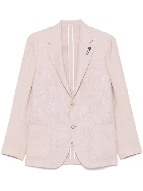 Lardini blazer con detalle de broche