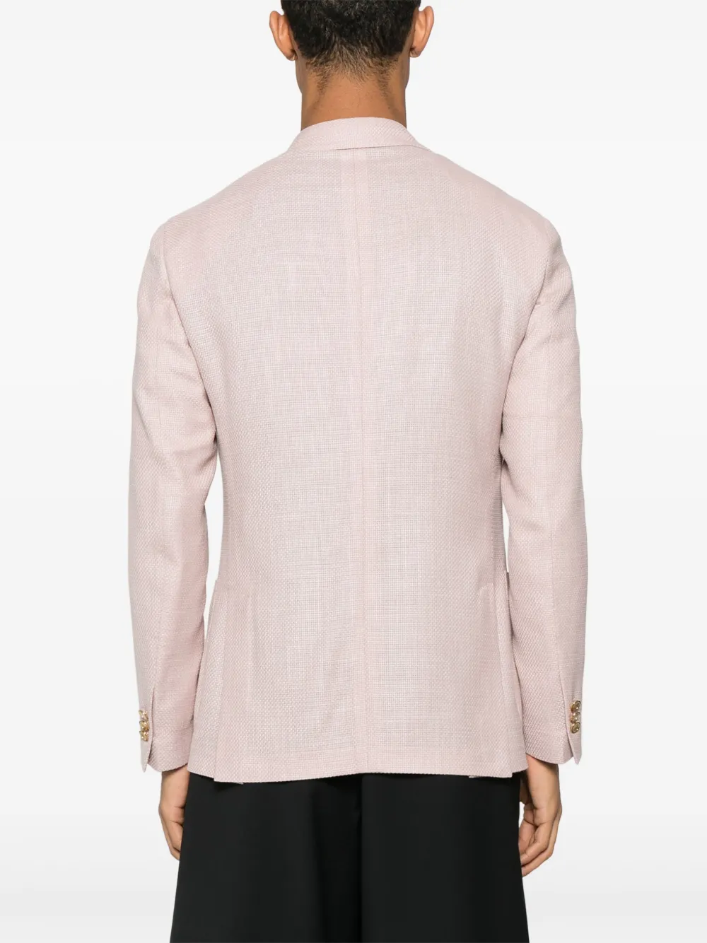 Lardini Blazer met broche Roze