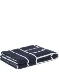 Kenzo Tatami beach towel - Blue