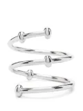 LEMAIRE Croissant Spiral bag accessories - Silver
