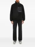 This Is Never That logo-print zip-up jacket - Black