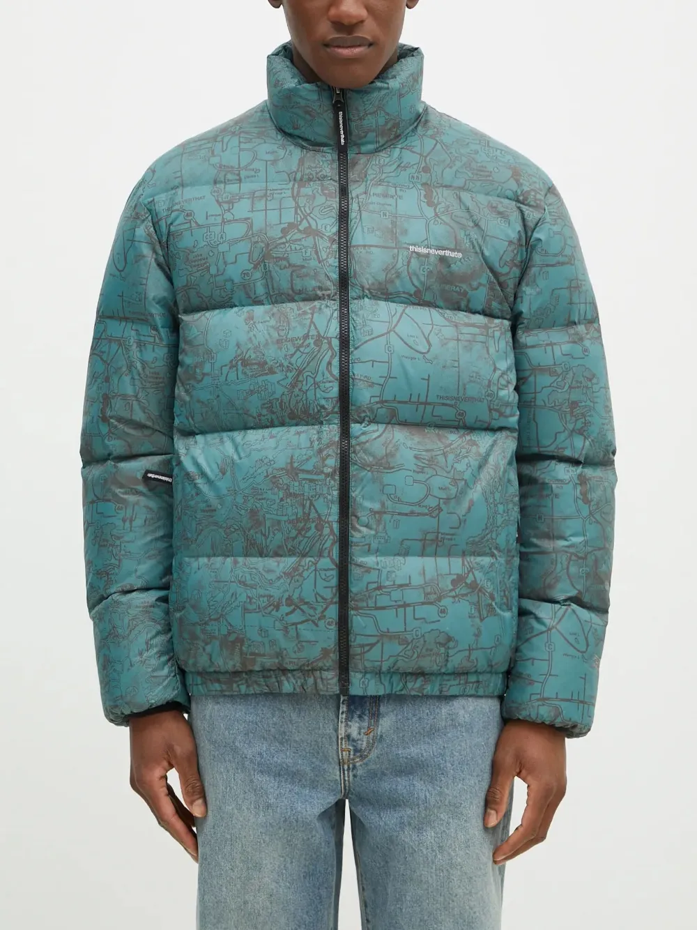This Is Never That PERTEX down jacket | Blue | Image 1