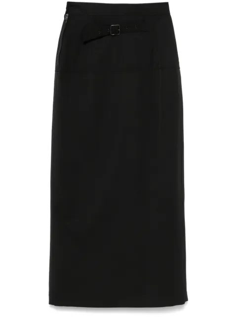 LEMAIRE slited midi skirt