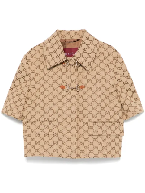 Gucci جاكيت 'إنترلوك G' جاكار 
