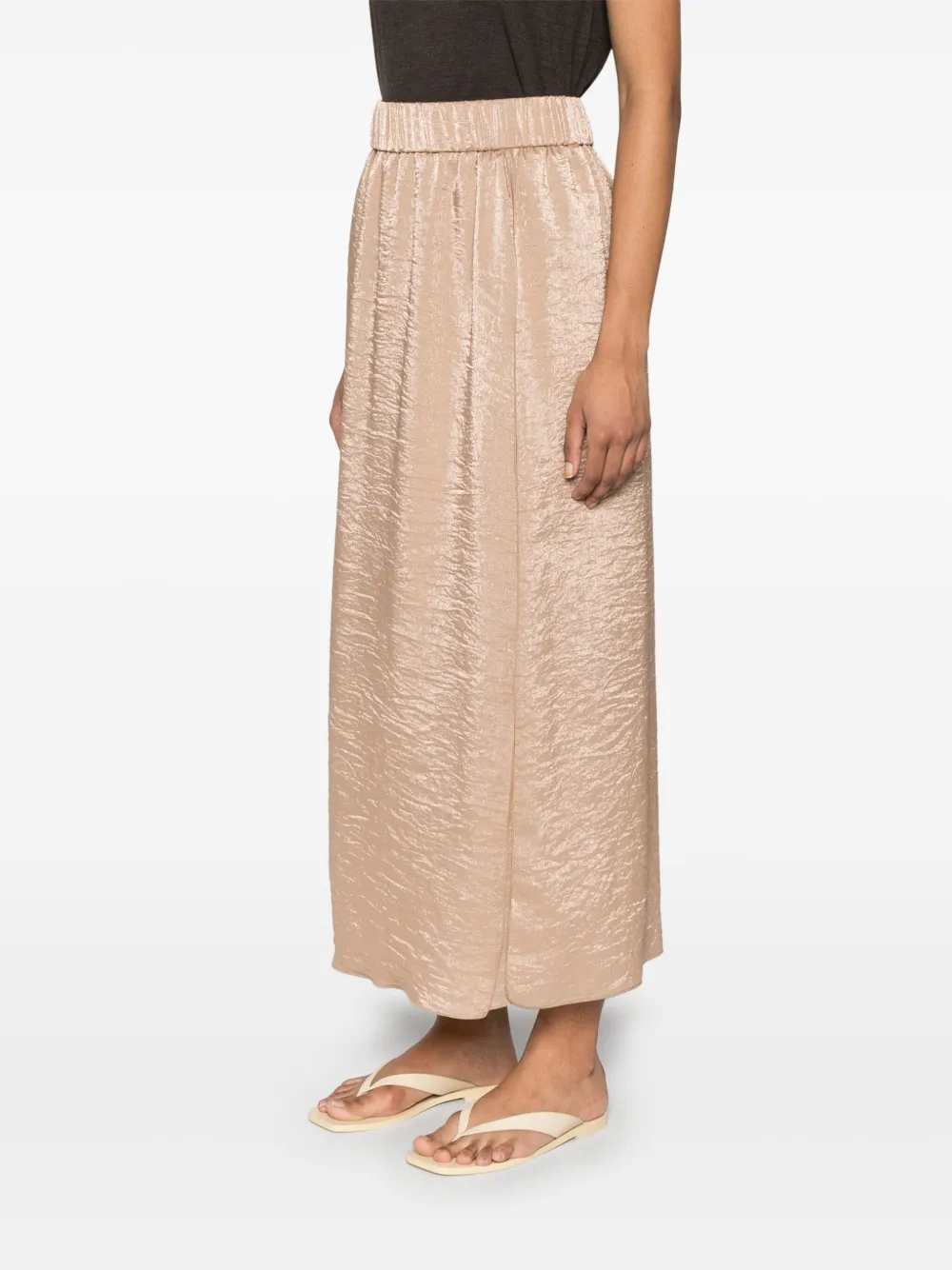 Peserico Organza maxi-rok Beige