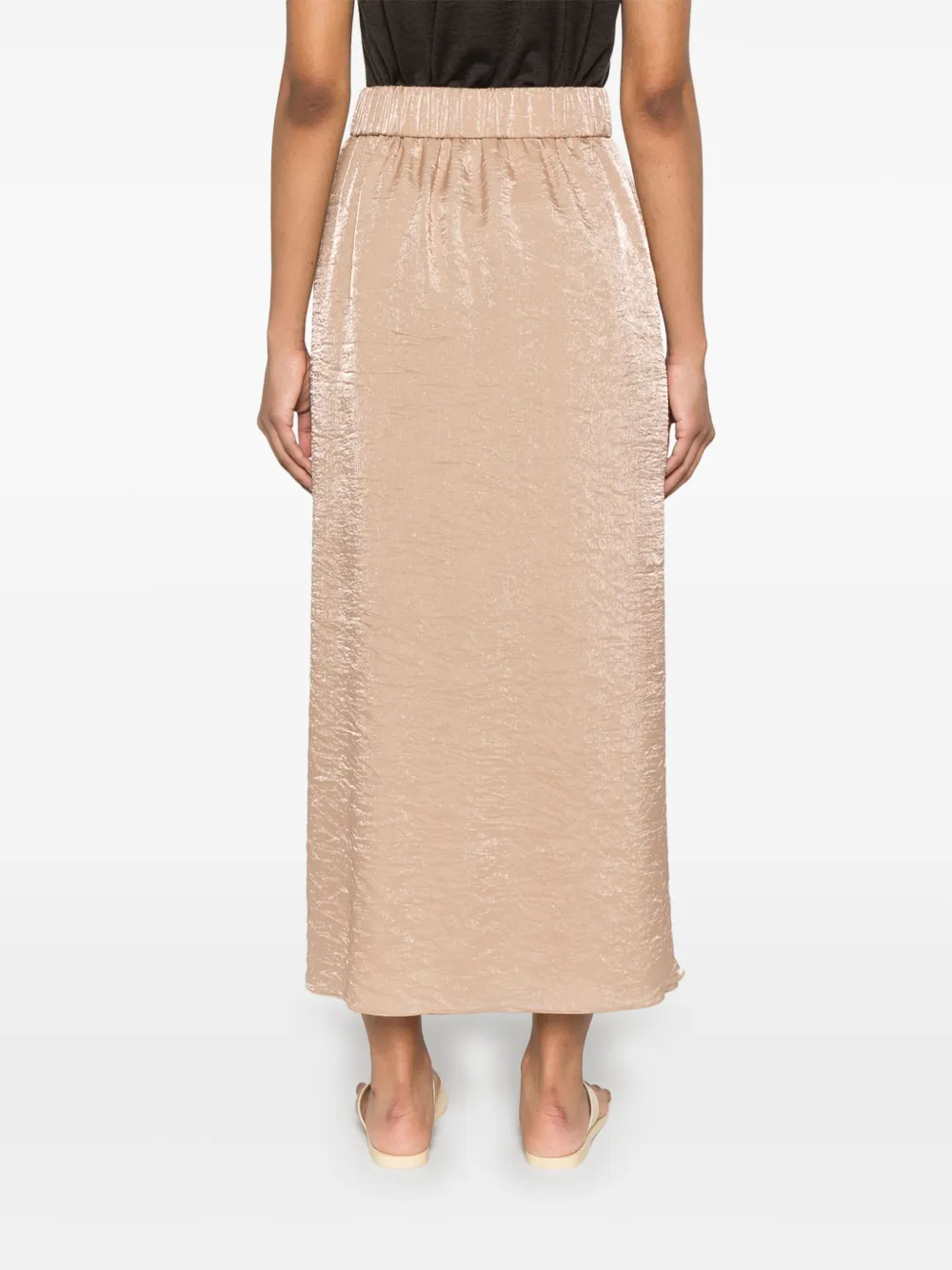 Peserico Organza maxi-rok Beige