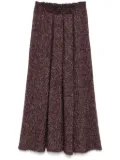 Yohji Yamamoto Pre-Owned 2000s knitted skirt - Purple