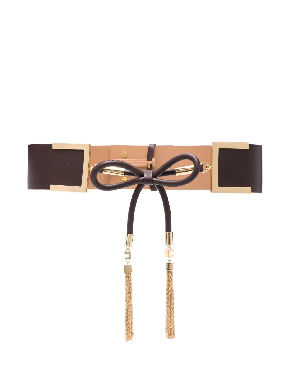 Elisabetta Franchi Riem met strik Rood