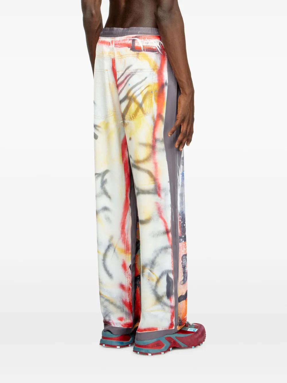 Diesel Street Art Capsule broek Oranje