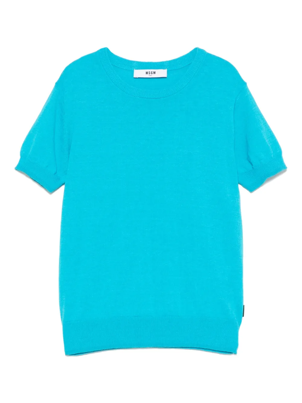 MSGM Kids Katoenen T-shirt Blauw
