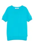 MSGM Kids cotton T-shirt - Blue