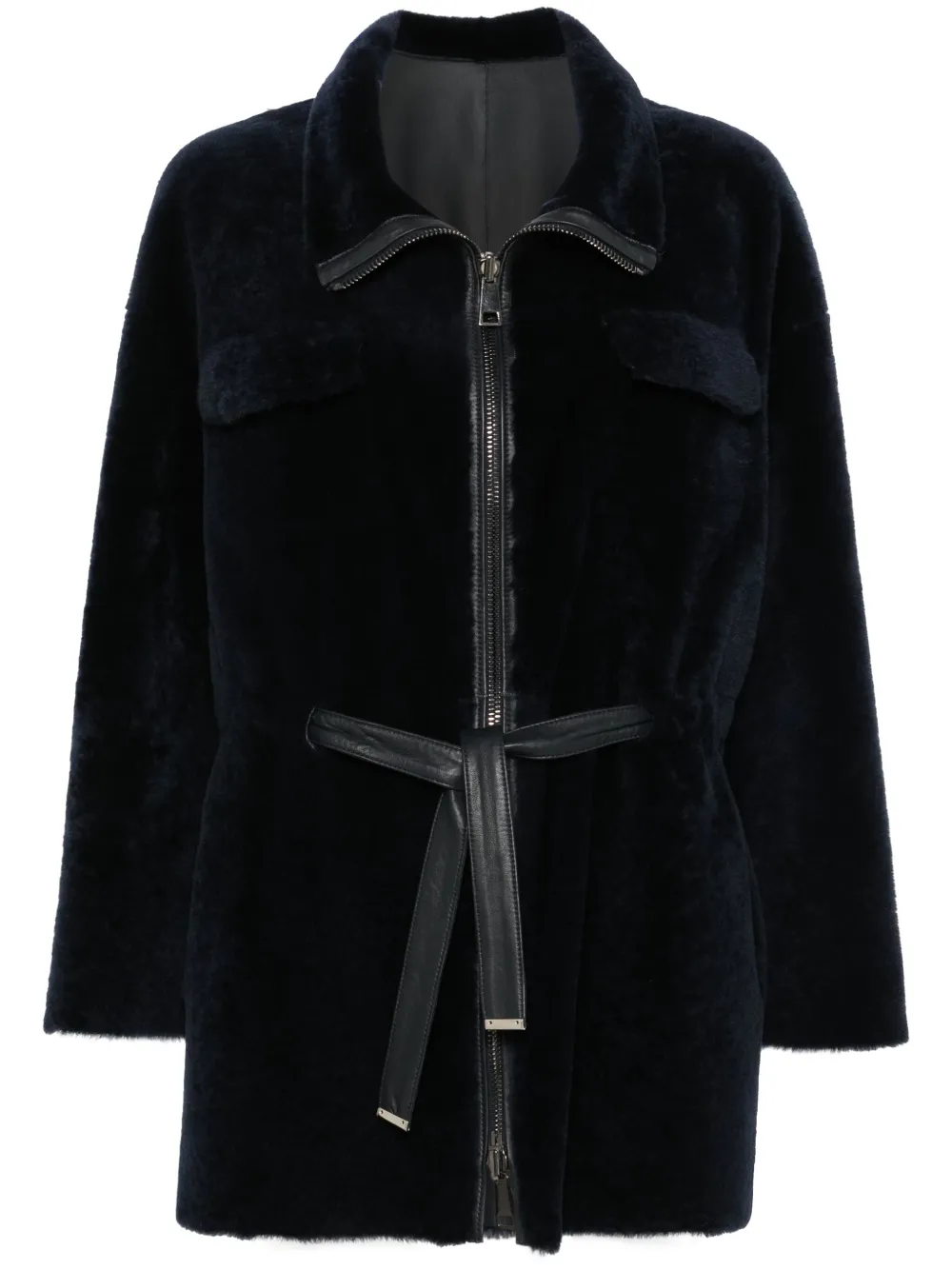 shearling coat