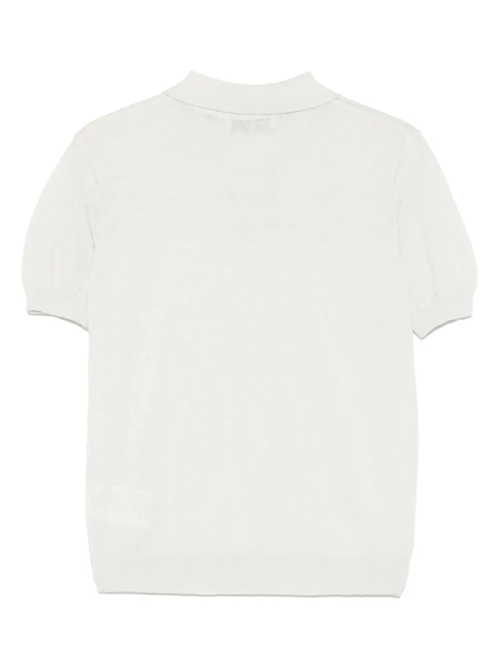 MSGM Kids Gebreid poloshirt Wit