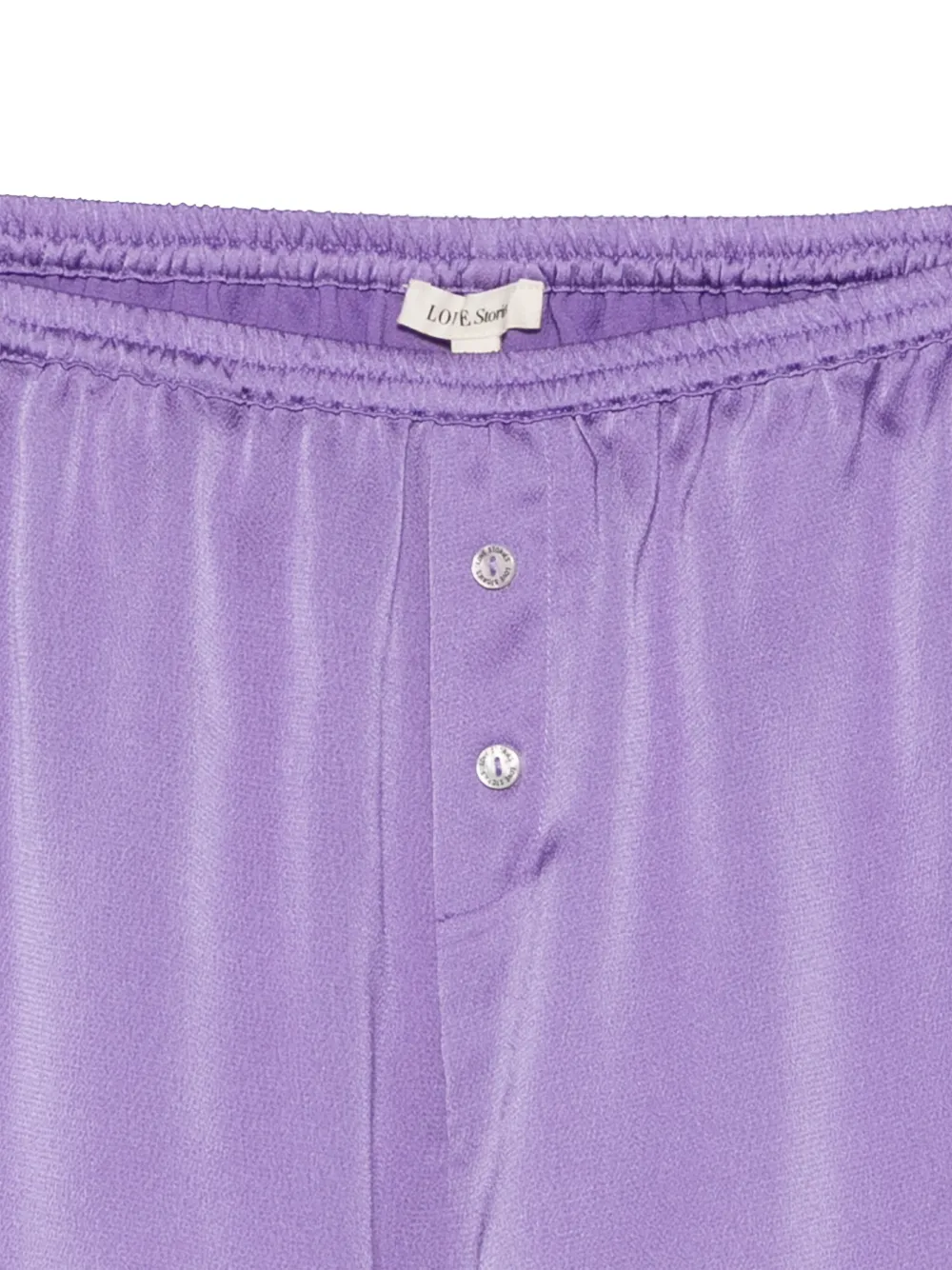 Shop Love Stories Mae Pajama Bottoms In Purple