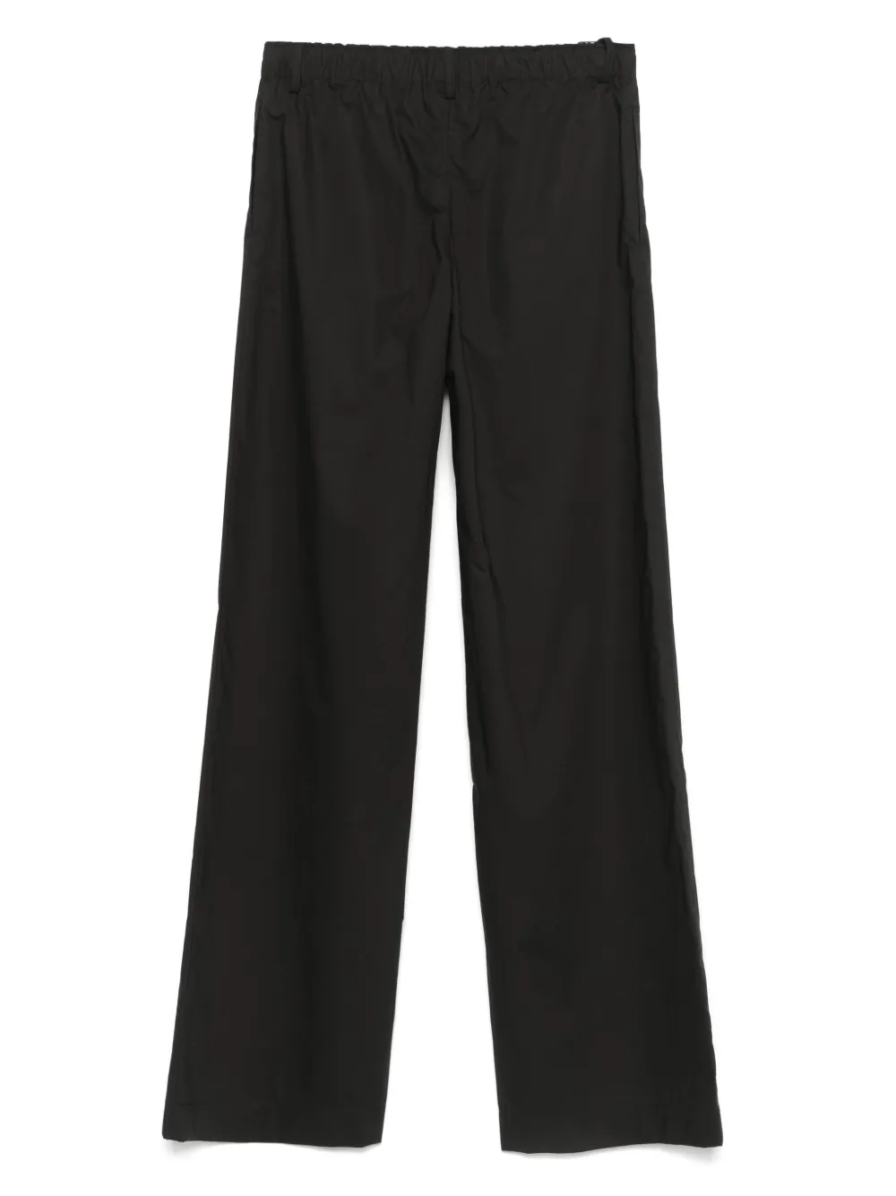 Nº21 Broek met wijde pijpen - Zwart