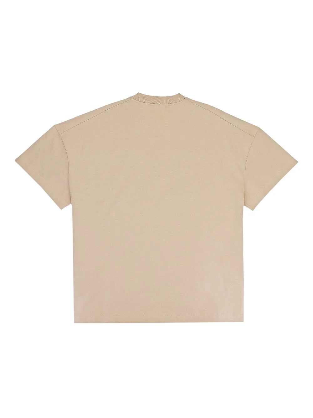 Jil Sander Dark Sand T-shirt met logoprint - Beige