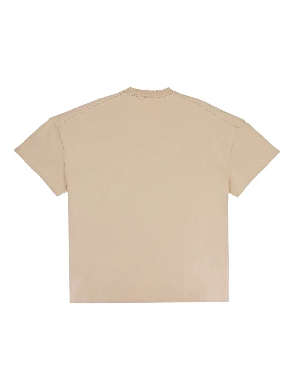 【JIL SANDER】Jil Sander Logo T-Shirt Dark Sand Jil Sander - Logo T-Shirt in Beige – Stoy