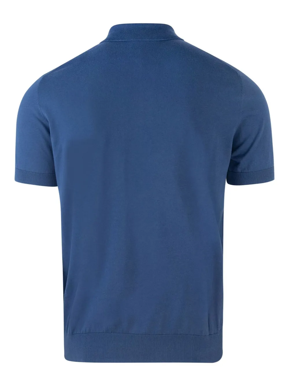 Paolo Pecora fine-knit polo shirt - Blauw