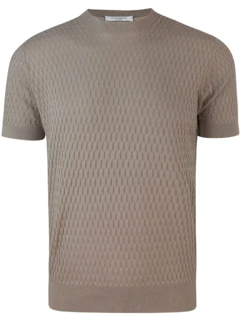 Paolo Pecora patterned-jacquard T-shirt