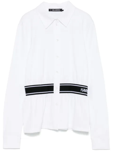 Karl Lagerfeld camisa con logo