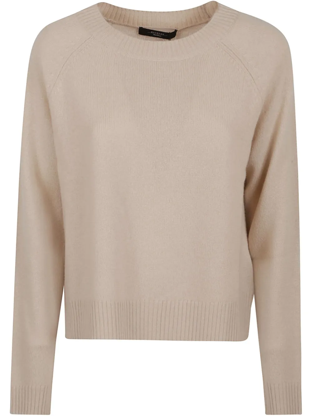 ribbed-trim sweater