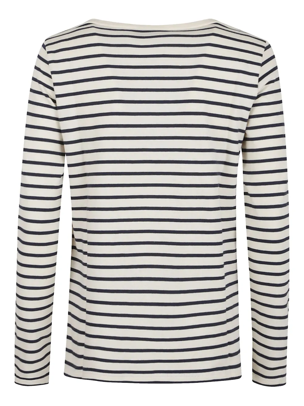 Weekend Max Mara striped long-sleeve top - Zwart