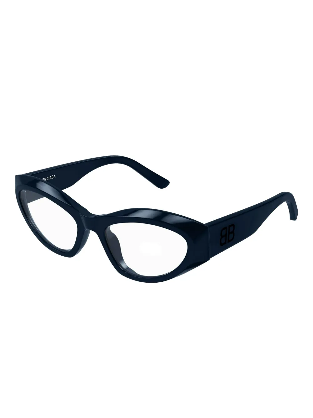Balenciaga Eyewear Bril met cat-eye montuur Blauw