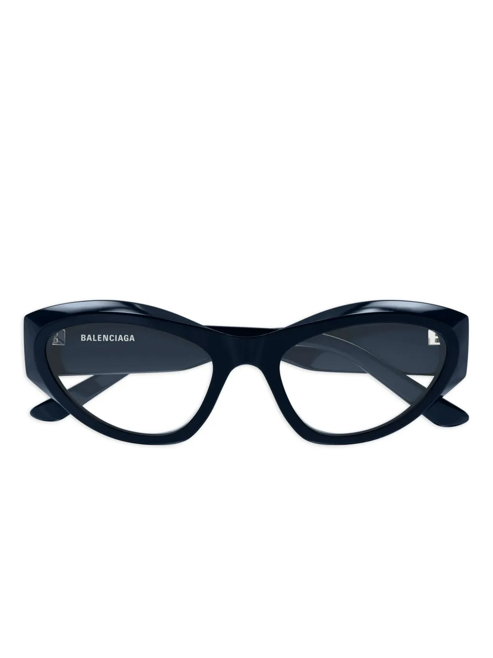 Balenciaga Eyewear Bril met cat-eye montuur Blauw