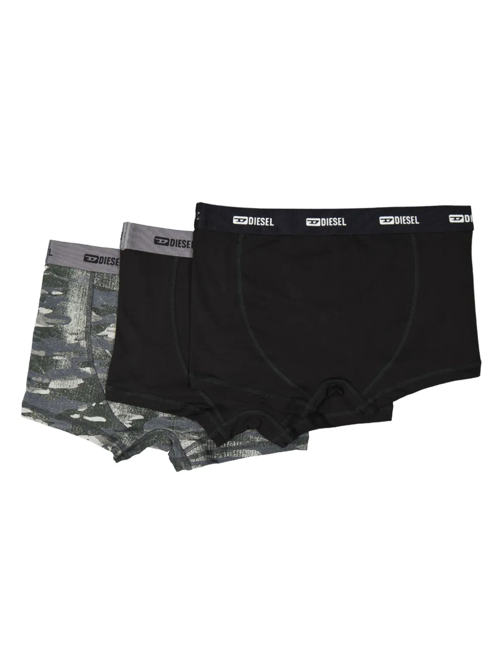 Diesel set de  tres bóxeres con logo estampado | Image 2