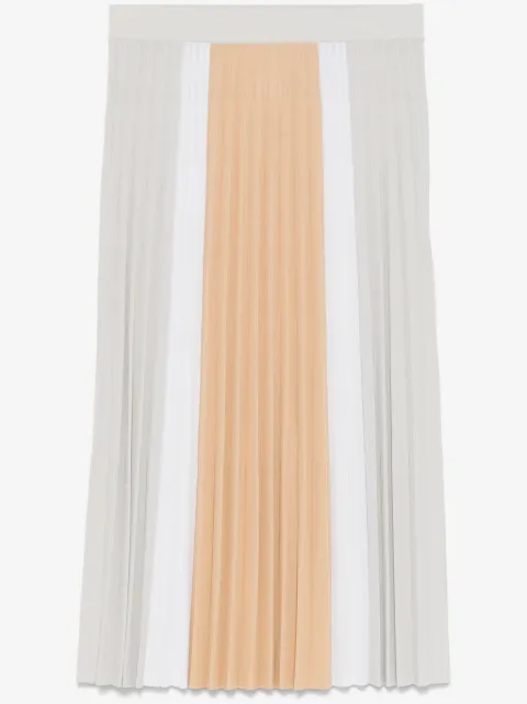 MRZ falda midi con diseño colour block