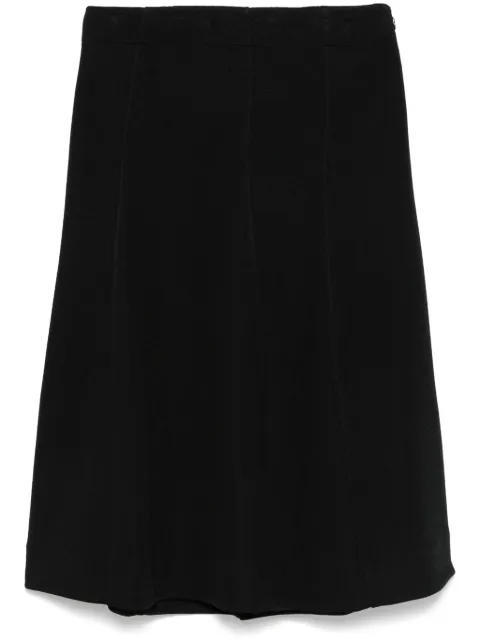 Jil Sander falda midi con diseño acampanado