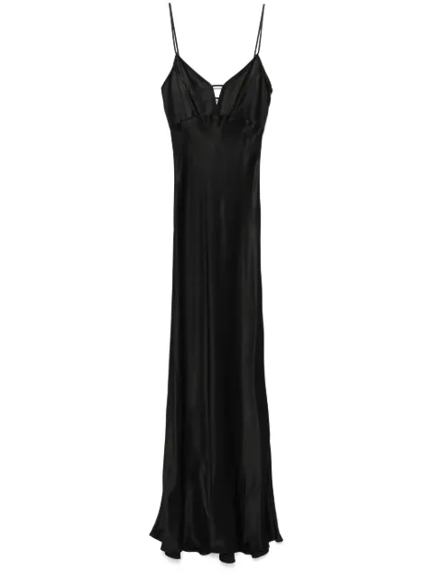TWINSET satin maxi dress