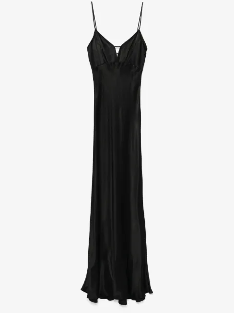 TWINSET satin maxi dress