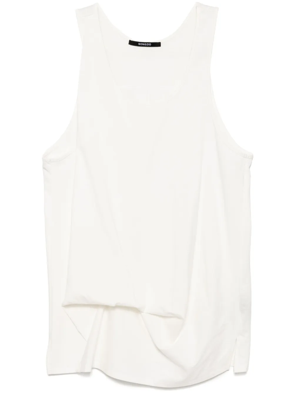 draped vest