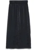 Peserico organza midi skirt - Blue