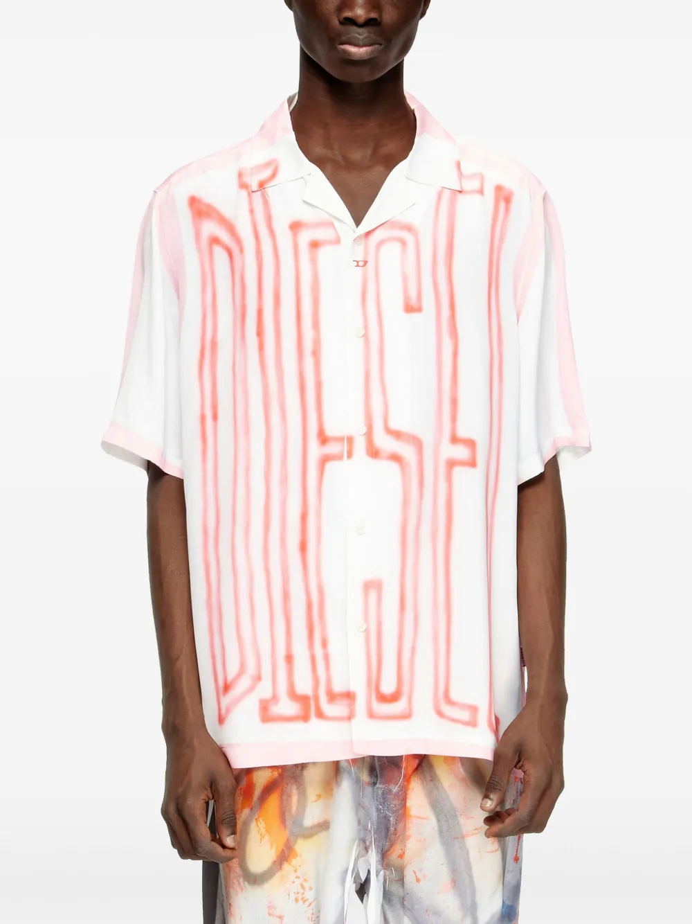 Diesel Street Art Capsule shirt Wit