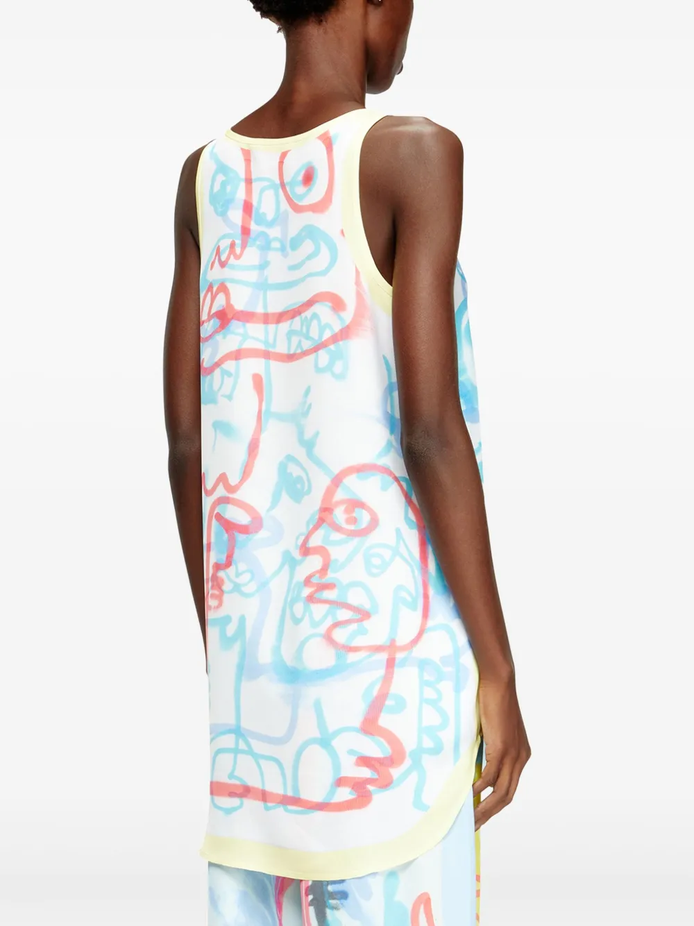 Diesel Street Art Capsule top Wit