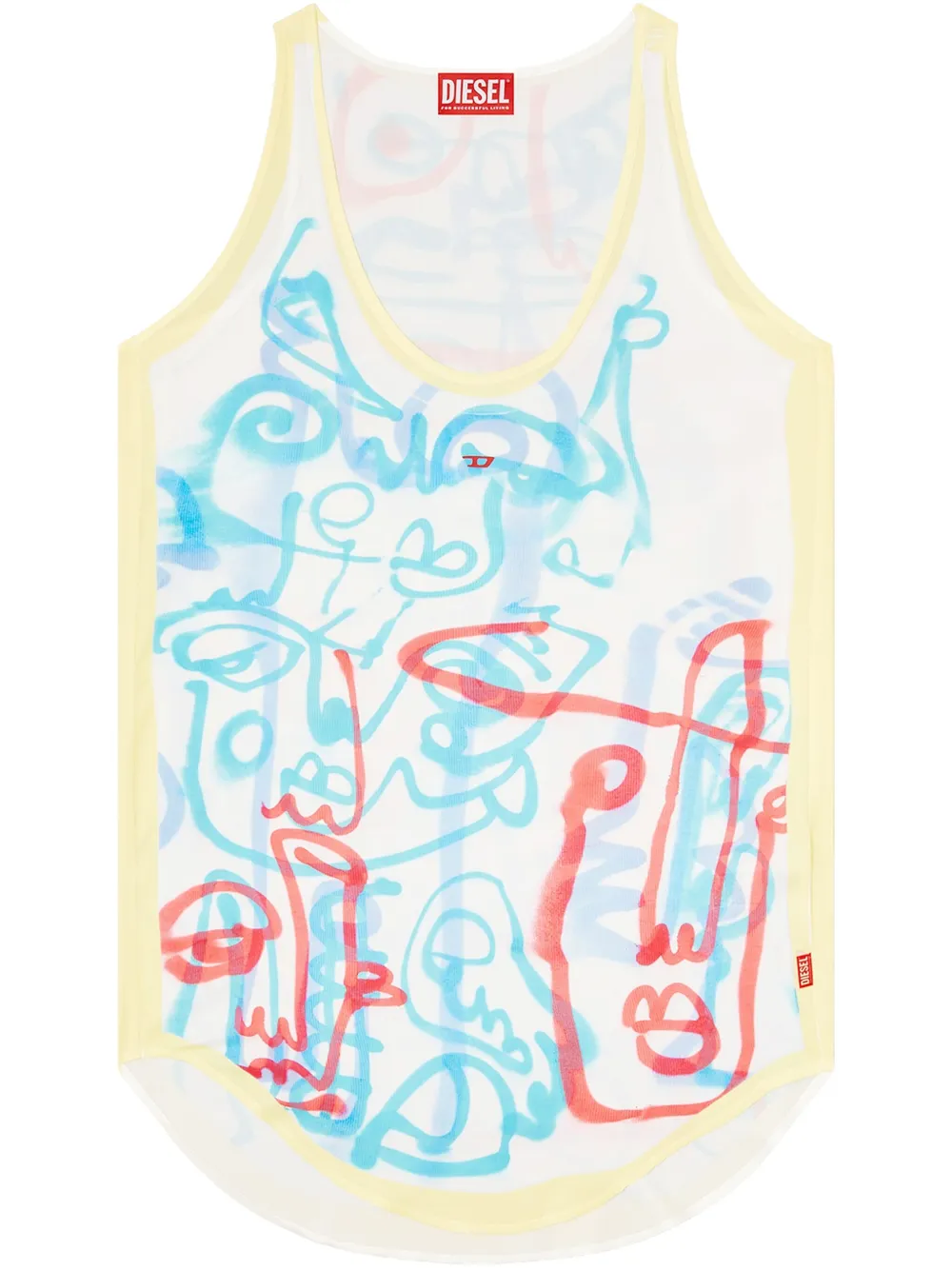 Diesel Street Art Capsule top | White | Image 1