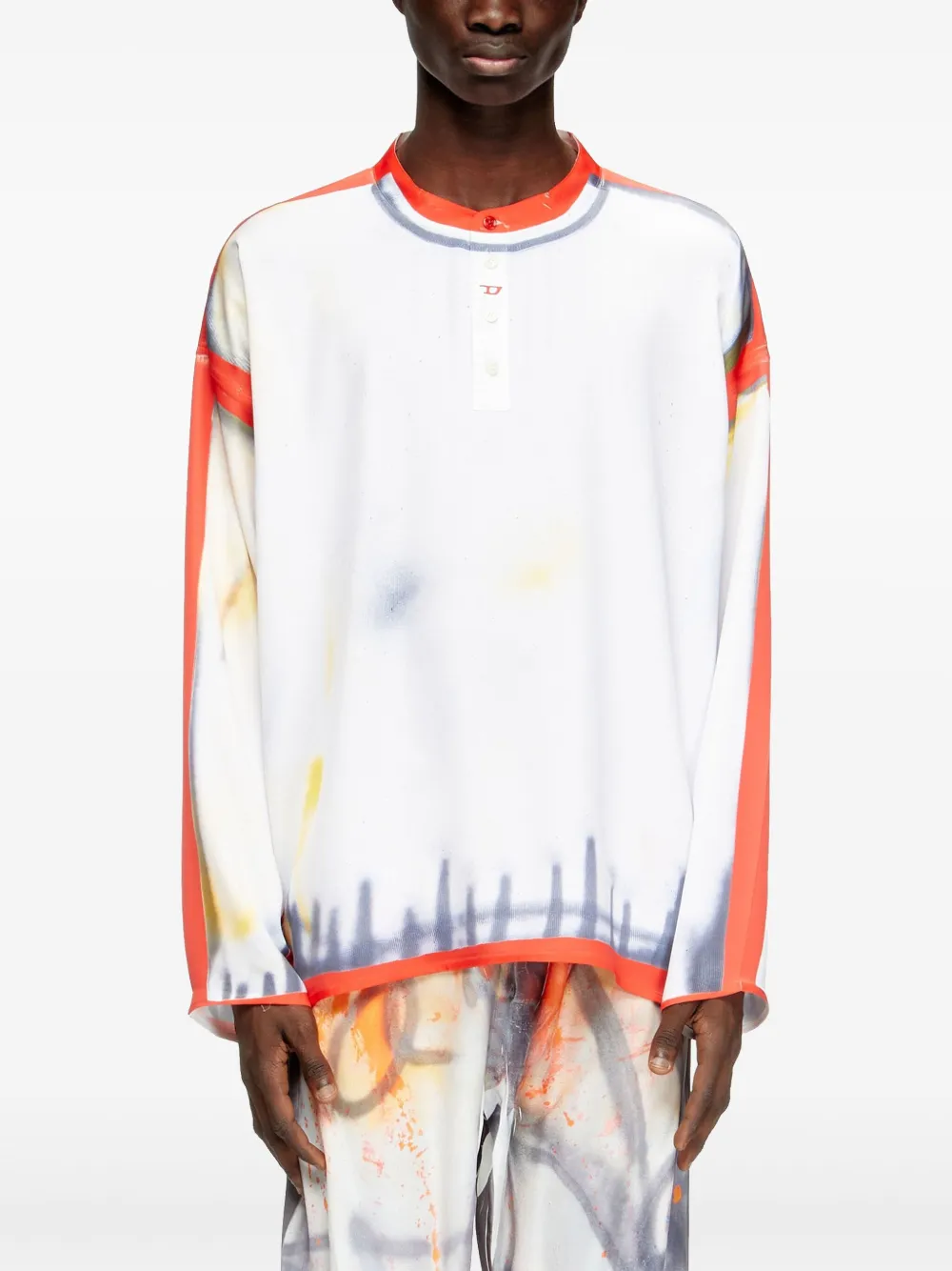 Diesel Street Art Capsule T-shirt Wit