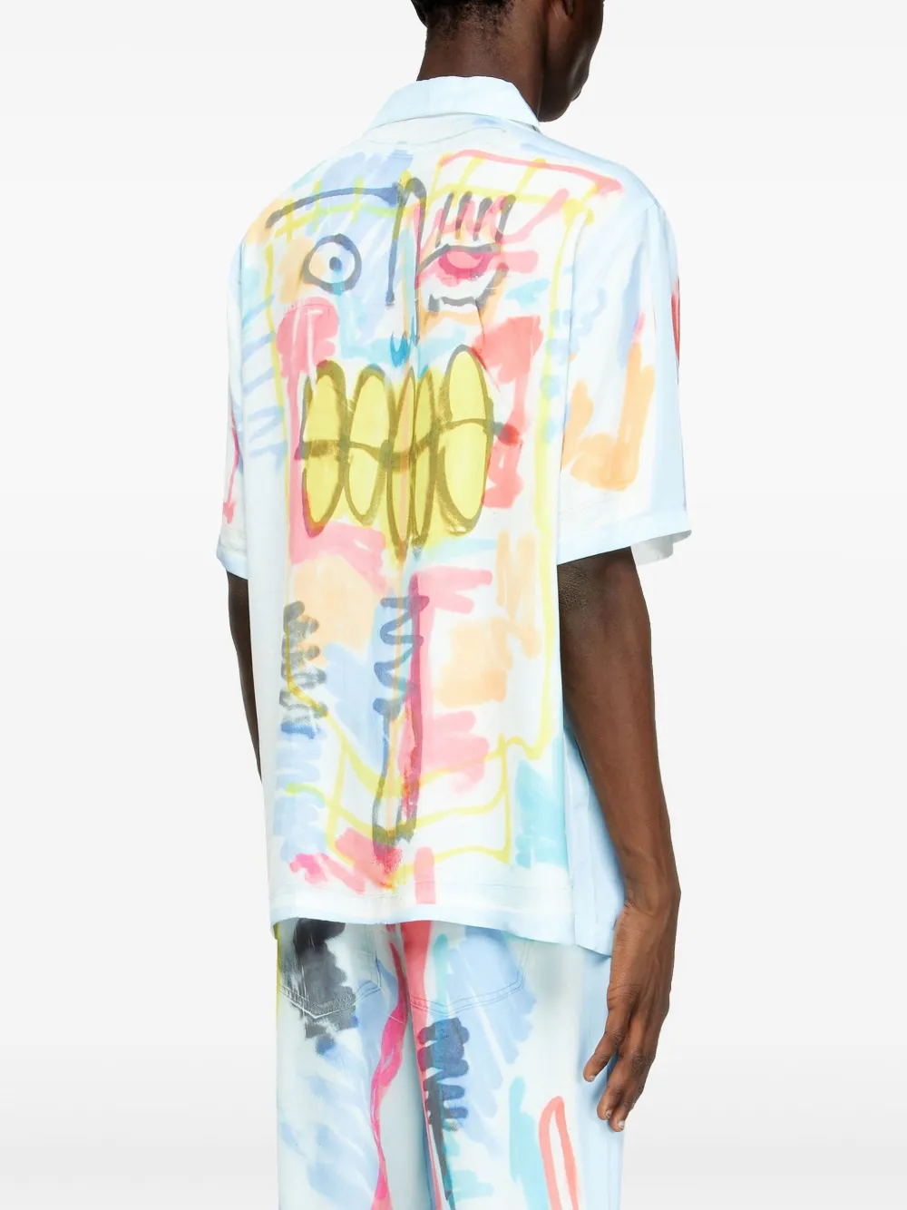 Diesel Street Art Capsule shirt Blauw