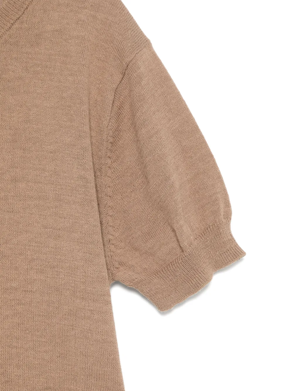 MSGM Kids Katoenen T-shirt Bruin