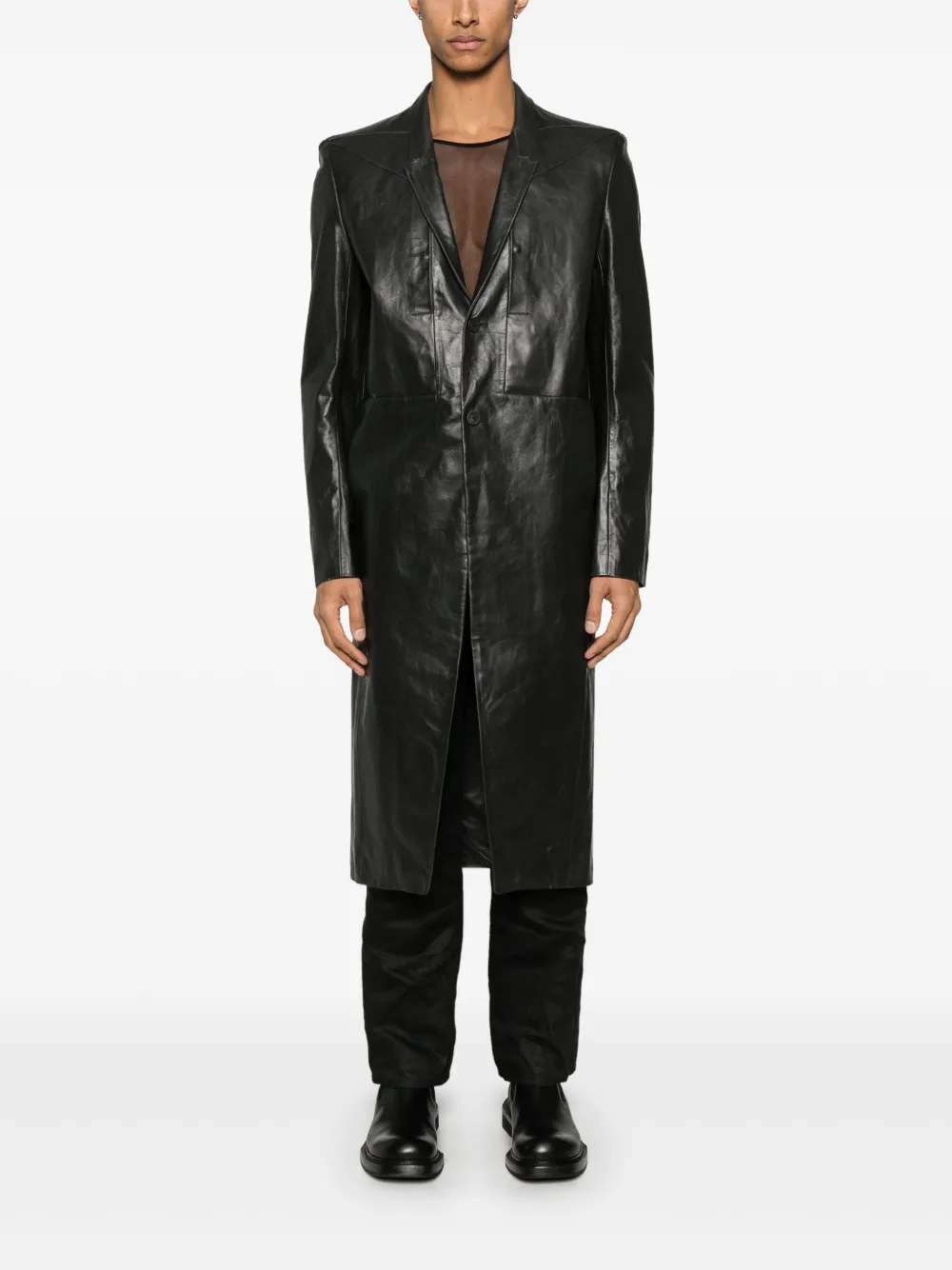 Rick Owens Lido jas - Zwart