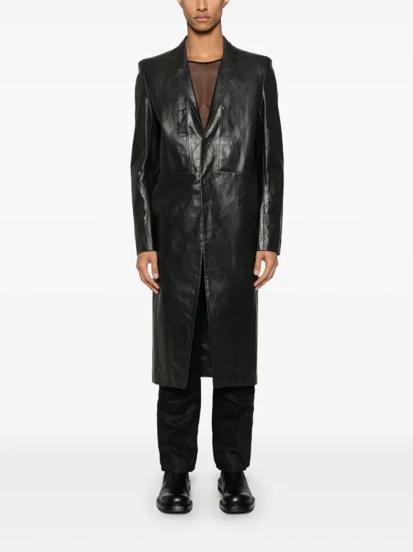 Rick Owens Lido Coat | Black | FARFETCH
