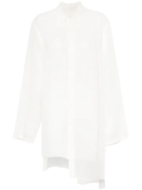 Yohji Yamamoto camisa larga