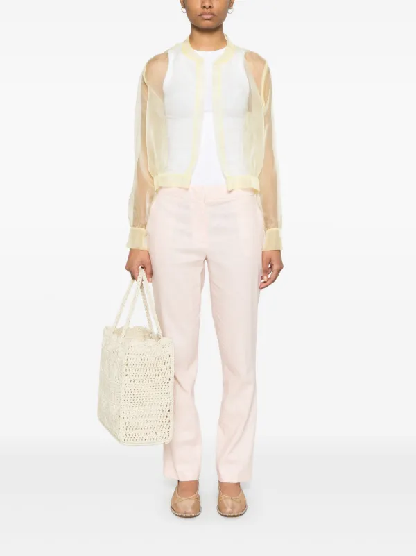 TWINSET Jaqueta De Organza Amarelo FARFETCH BR