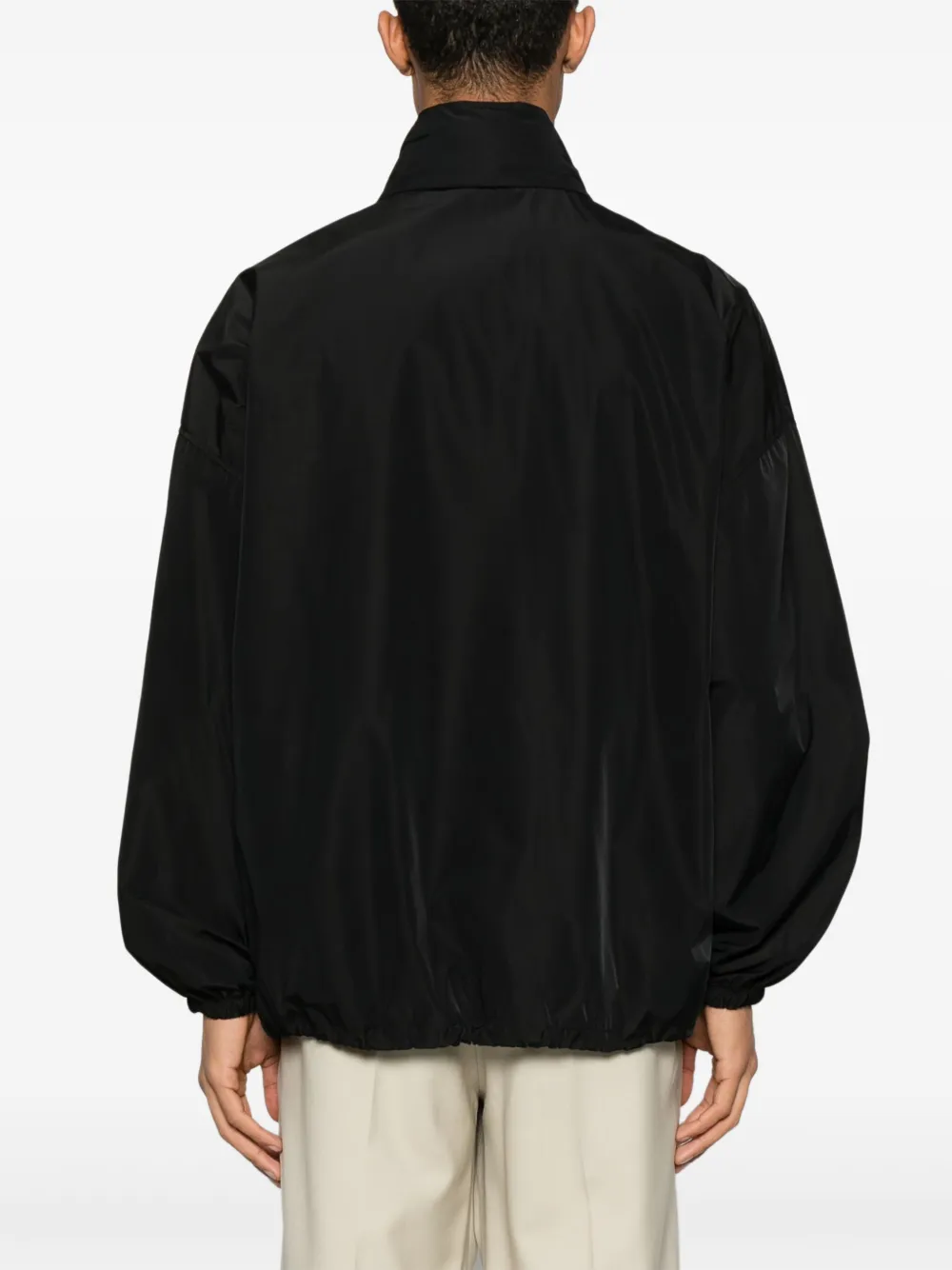 Saint Laurent Jack met logoprint Zwart