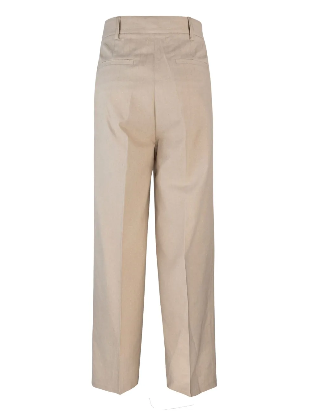 LIU JO pleated palazzo pants - Beige