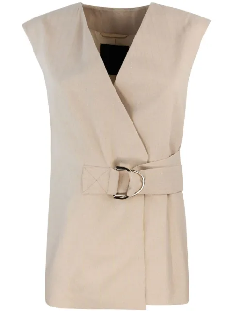LIU JO poplin gilet